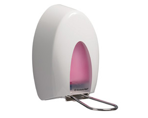 idro ziepju dozators 291*112*114mm, ar elkoa sviru, TORK S1, balta